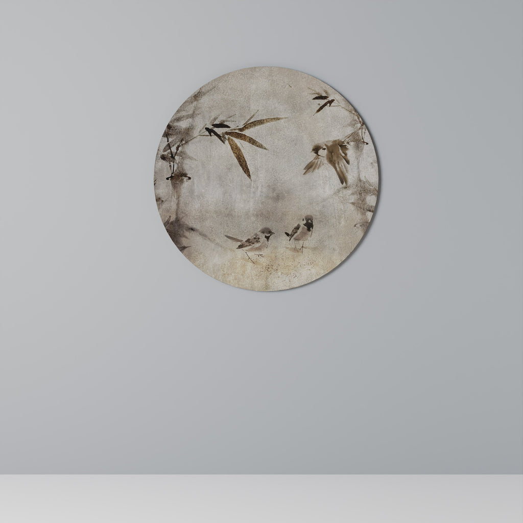 SPARROW BLISS Quadro Redondo Decorativo