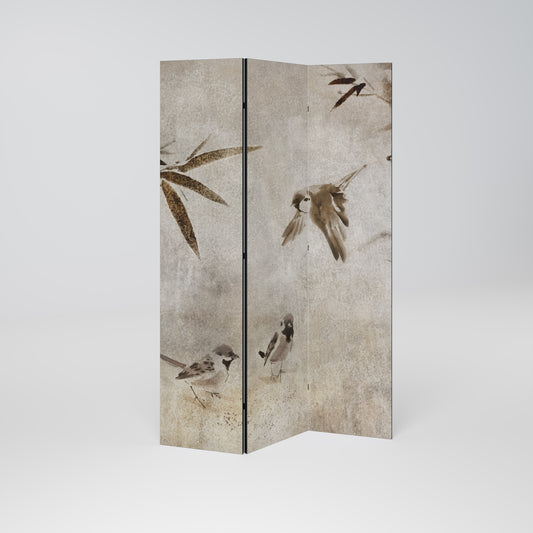 SPARROW BLISS Biombo de 3 Painéis