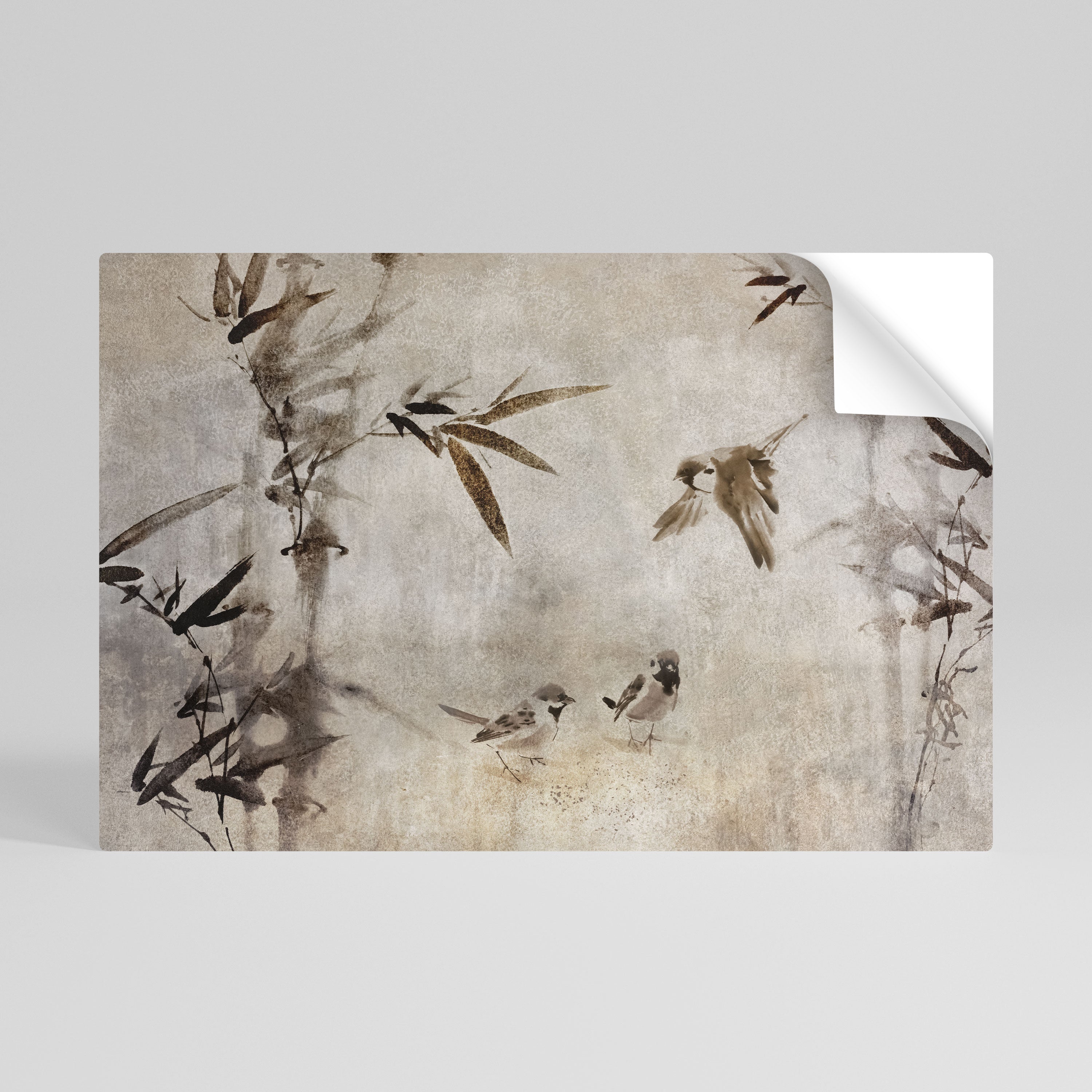 SPARROW BLISS Póster Autocolante Horizontal