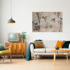 SPARROW BLISS Peel and Stick Horizontal Poster