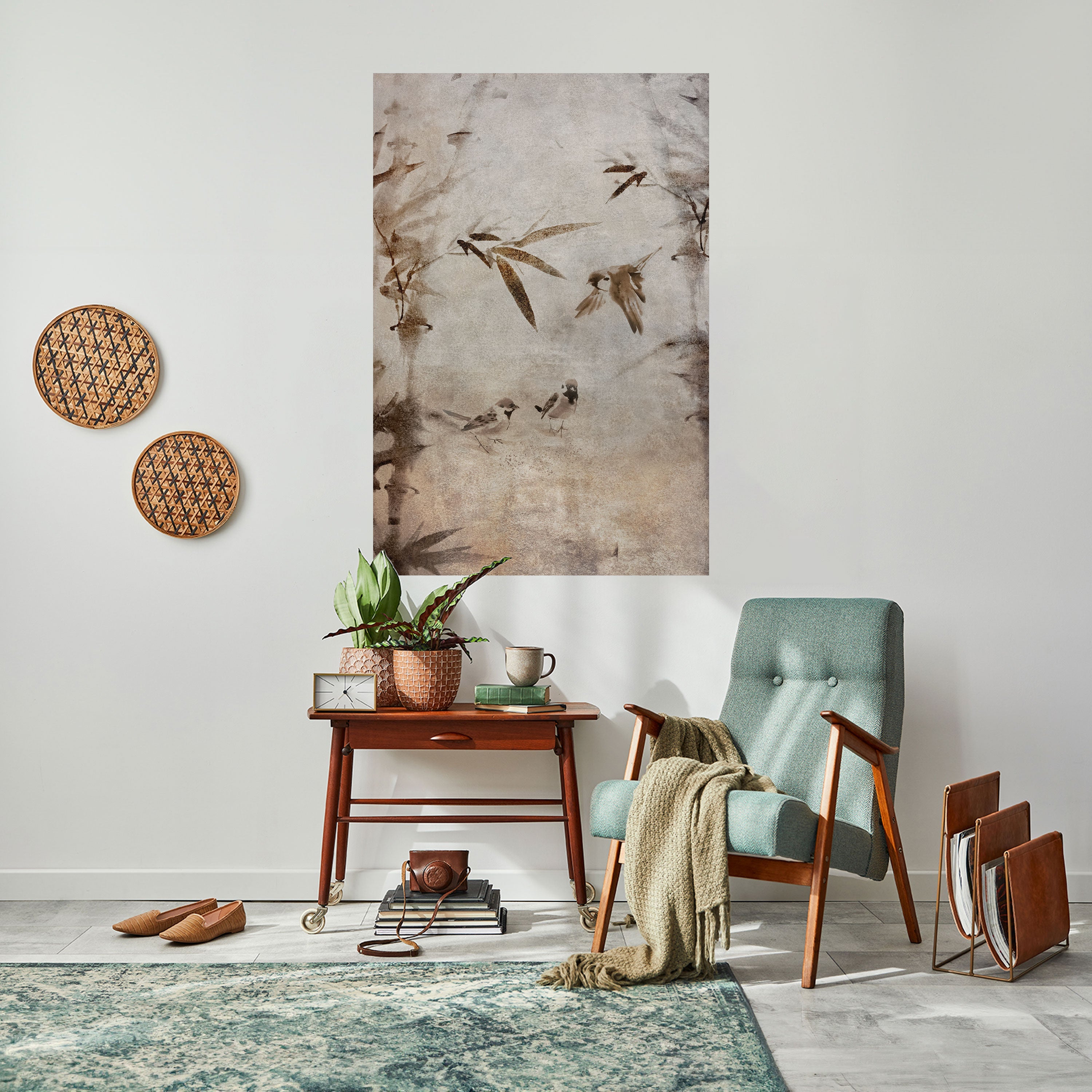 SPARROW BLISS Poster Vertical Autocolante