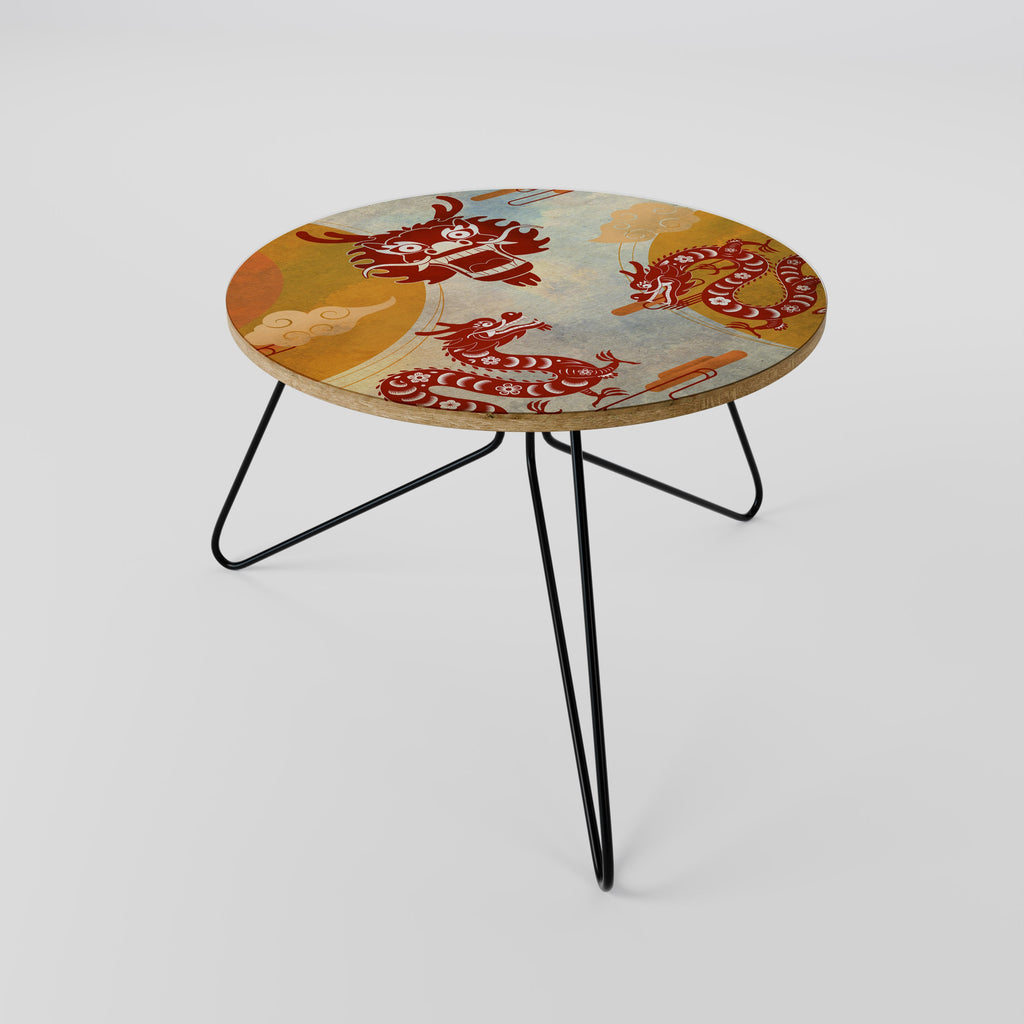 MYSTICAL DRAGON Mesa de Centro 60