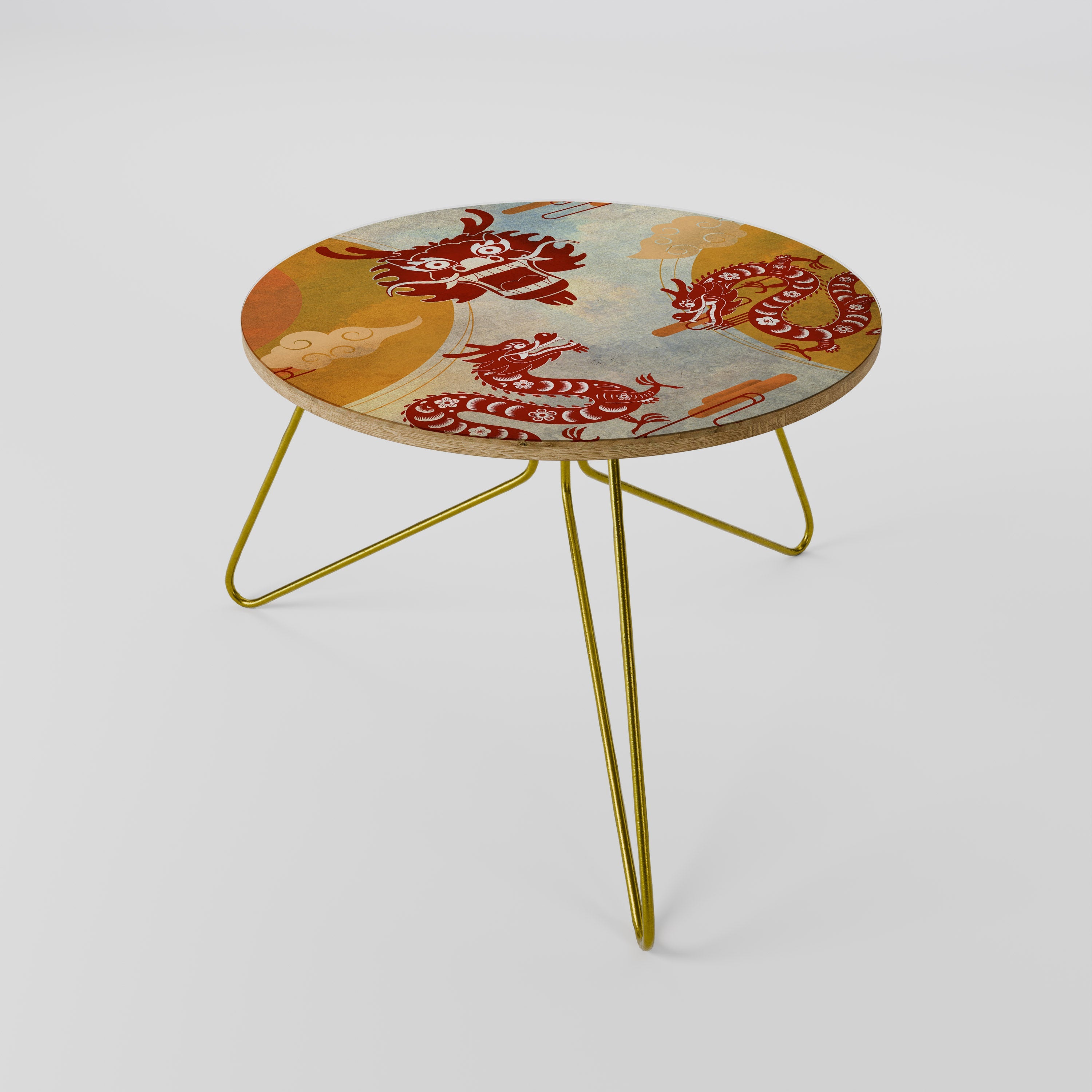 MYSTICAL DRAGON Mesa de Centro 60