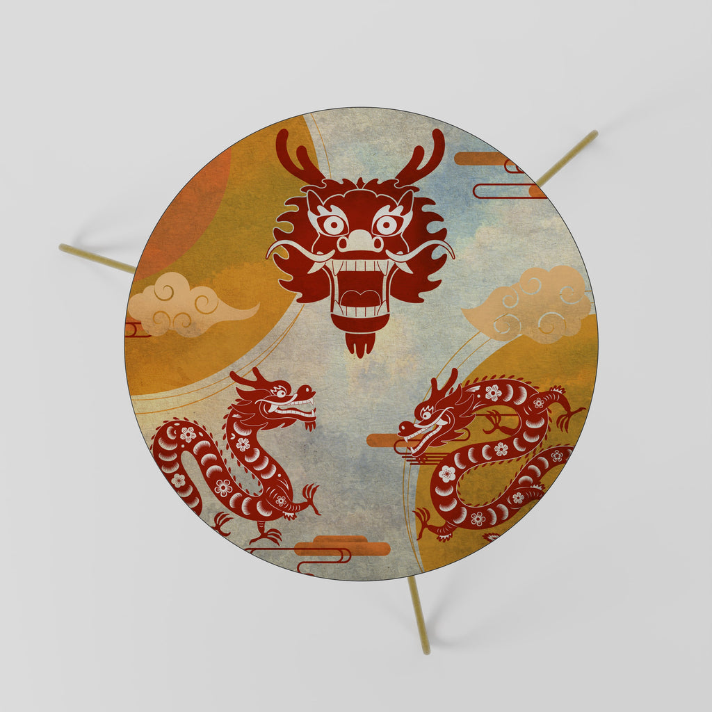 MYSTICAL DRAGON Mesa de Centro 60