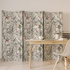 BULLFINCH SONG Decorative 6-Panel Room Divider