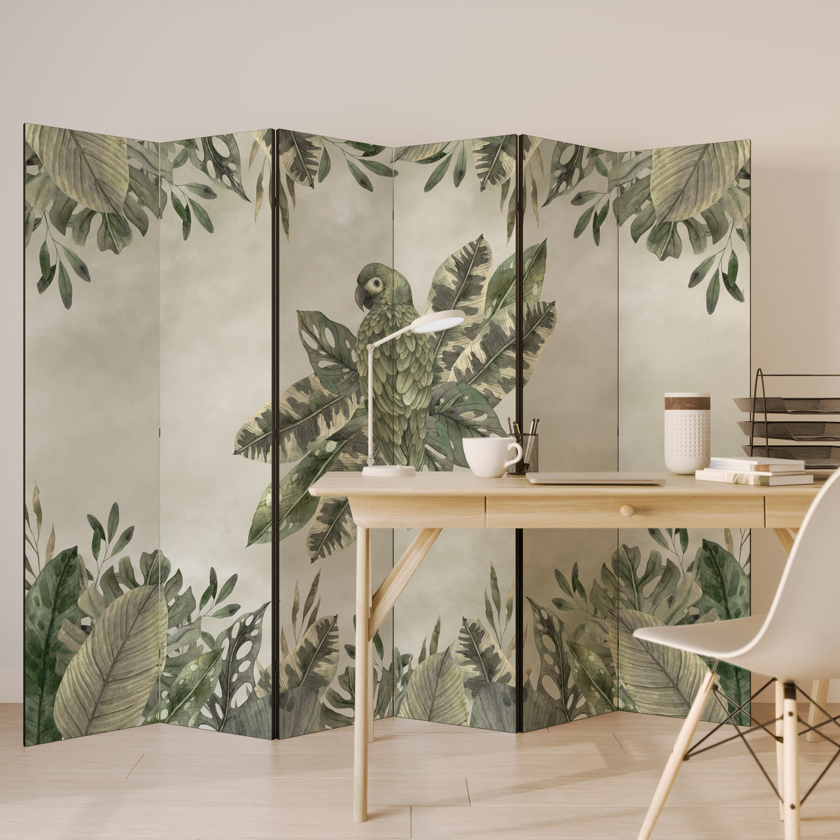 VERDANT ARINI Biombo de 6 Painéis