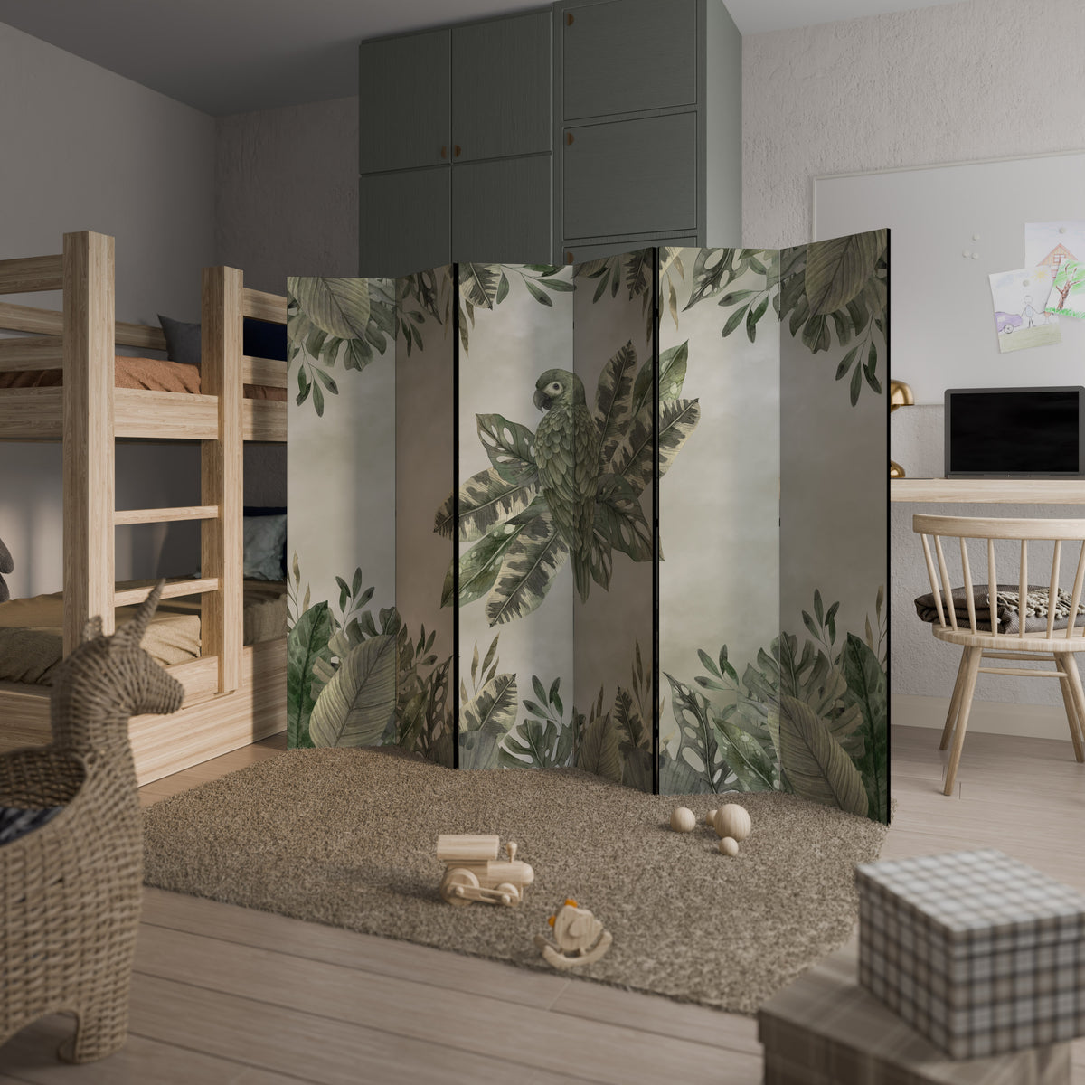 VERDANT ARINI Biombo de 6 Painéis