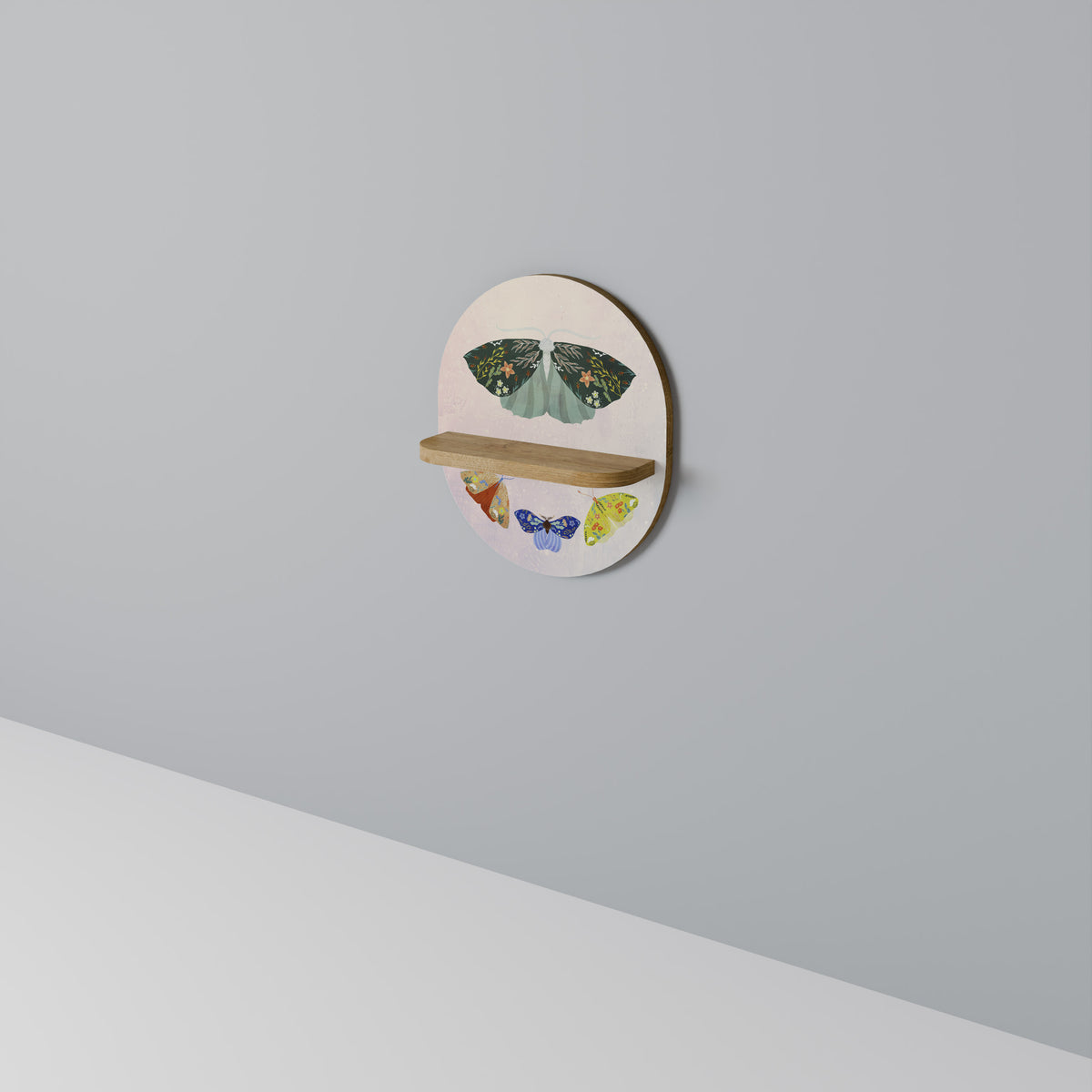 MOTH INTO THE LIGHT Prateleira Artística