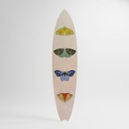 MOTH INTO THE LIGHT Decorative Plywood Surfboard