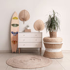 MOTH INTO THE LIGHT Decorative Plywood Surfboard