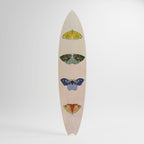MOTH INTO THE LIGHT Painel Decorativo Prancha de Surf