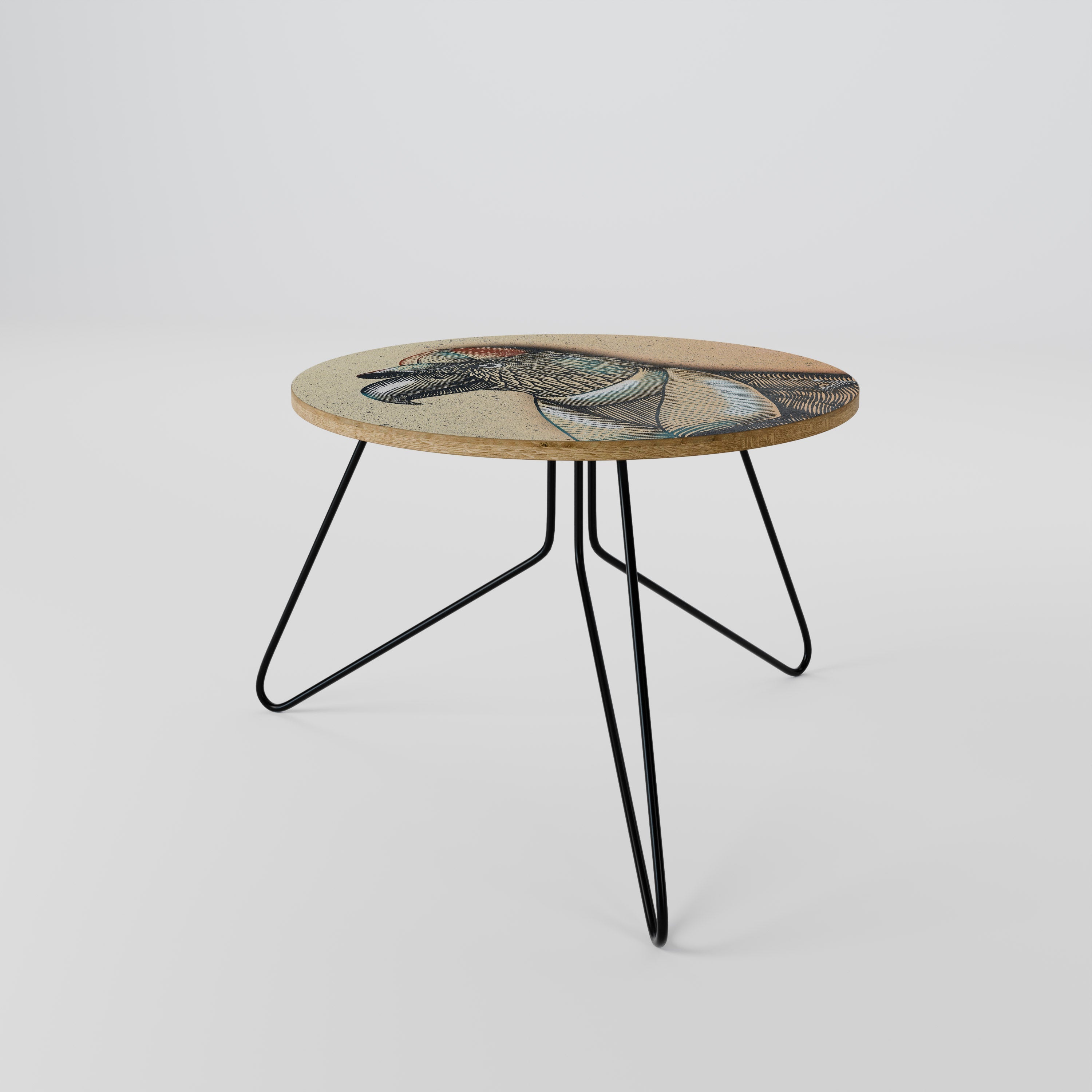 FEATHERED FASHIONISTA Mesa de Centro 60