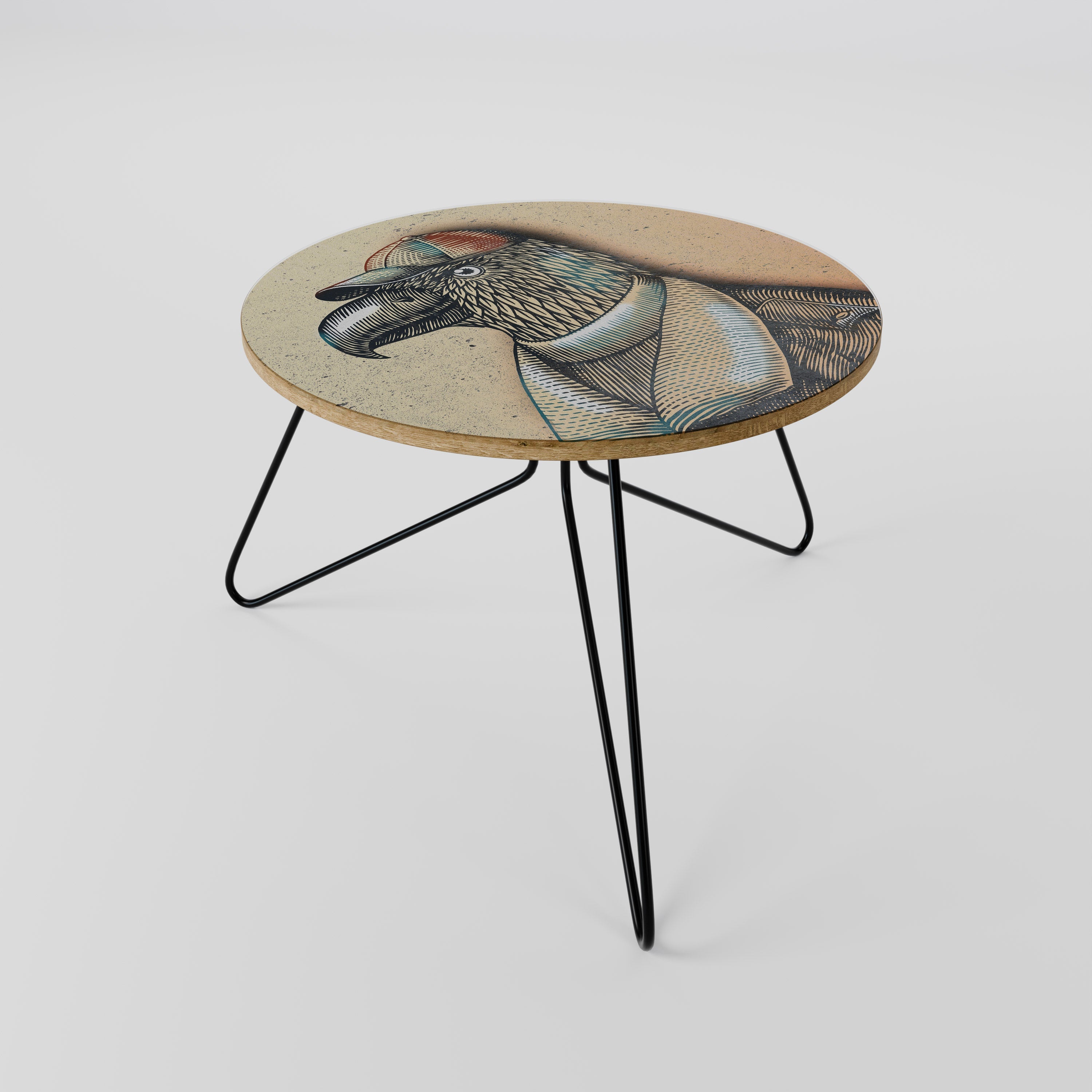 FEATHERED FASHIONISTA Mesa de Centro 60