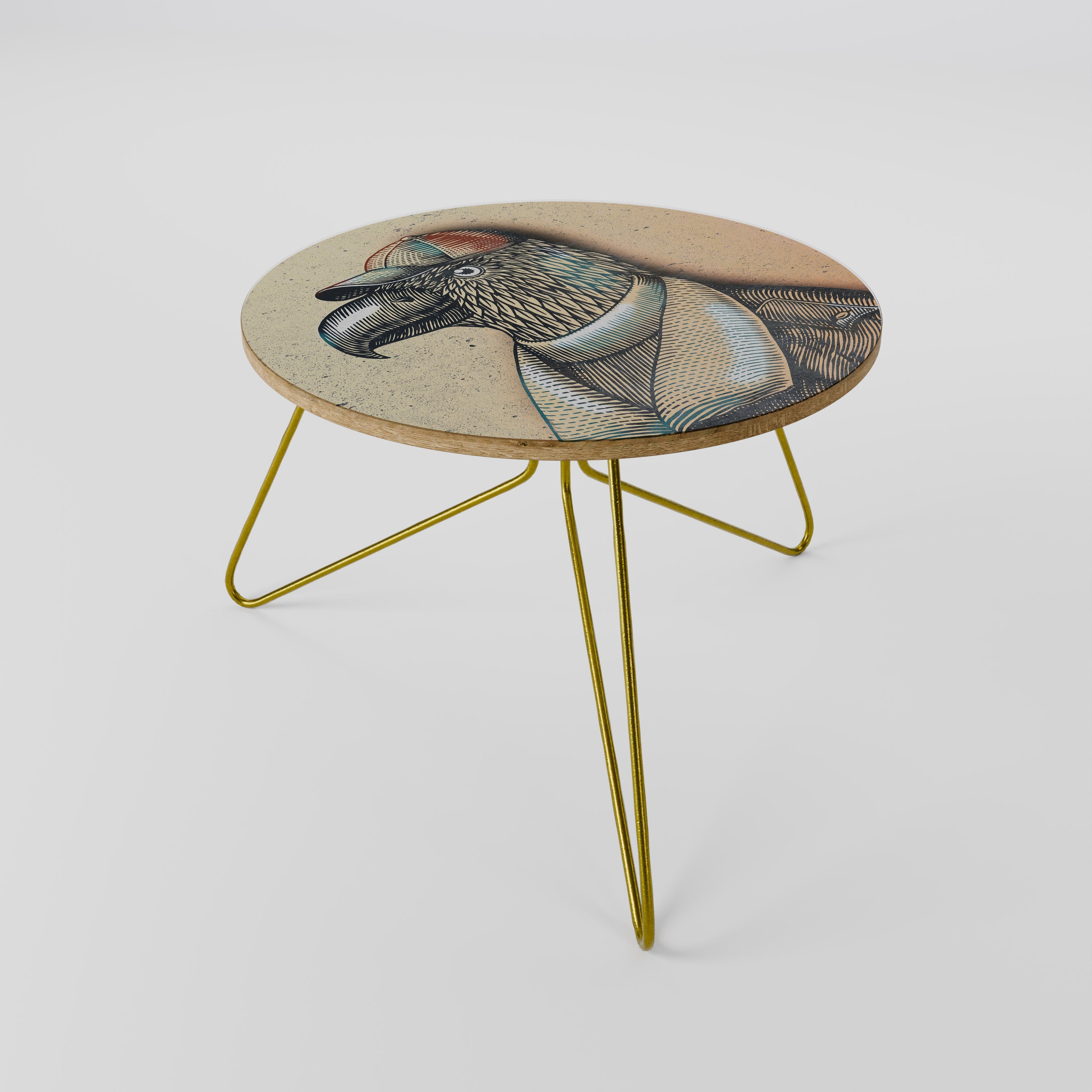 FEATHERED FASHIONISTA Mesa de Centro 60