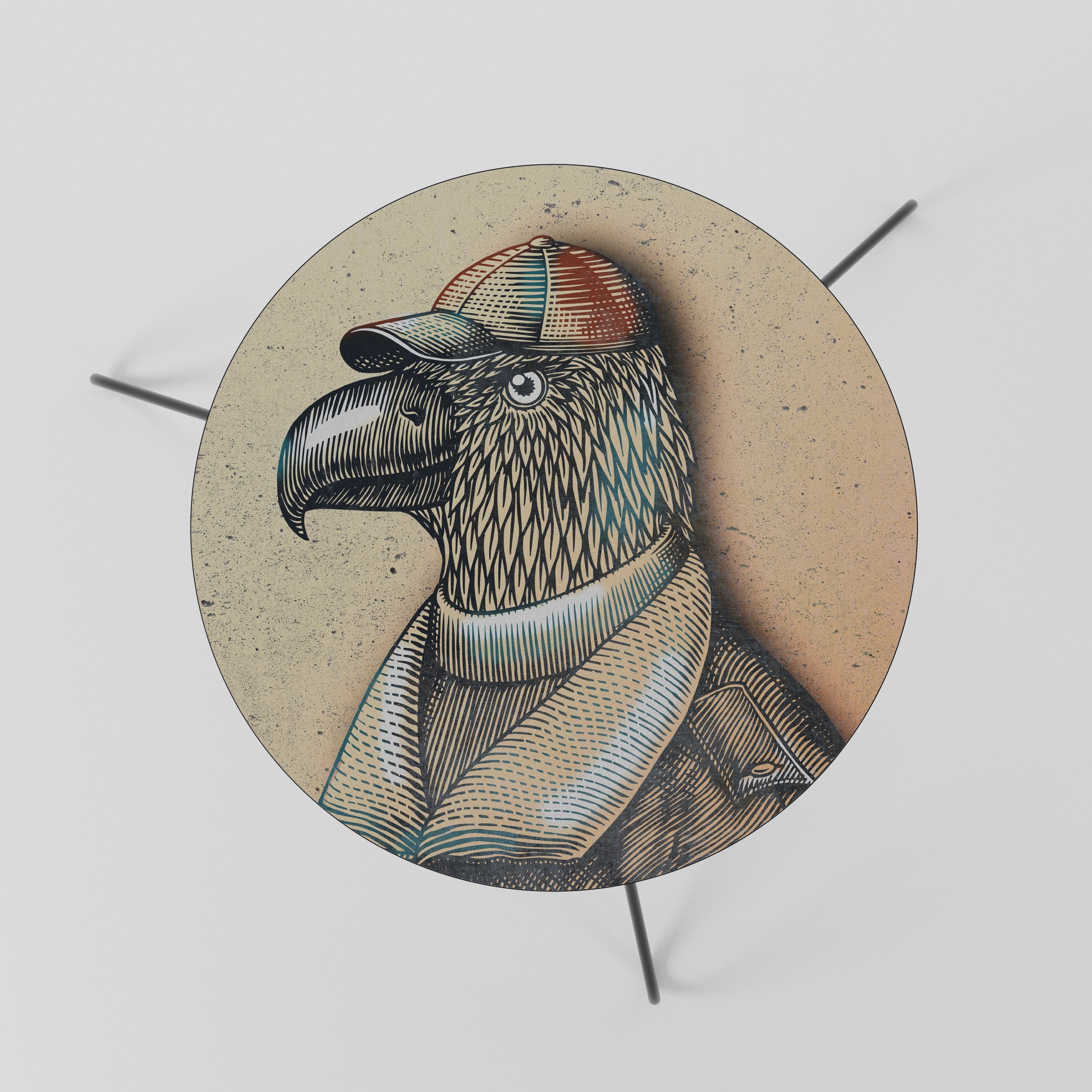 FEATHERED FASHIONISTA Mesa de Centro 60