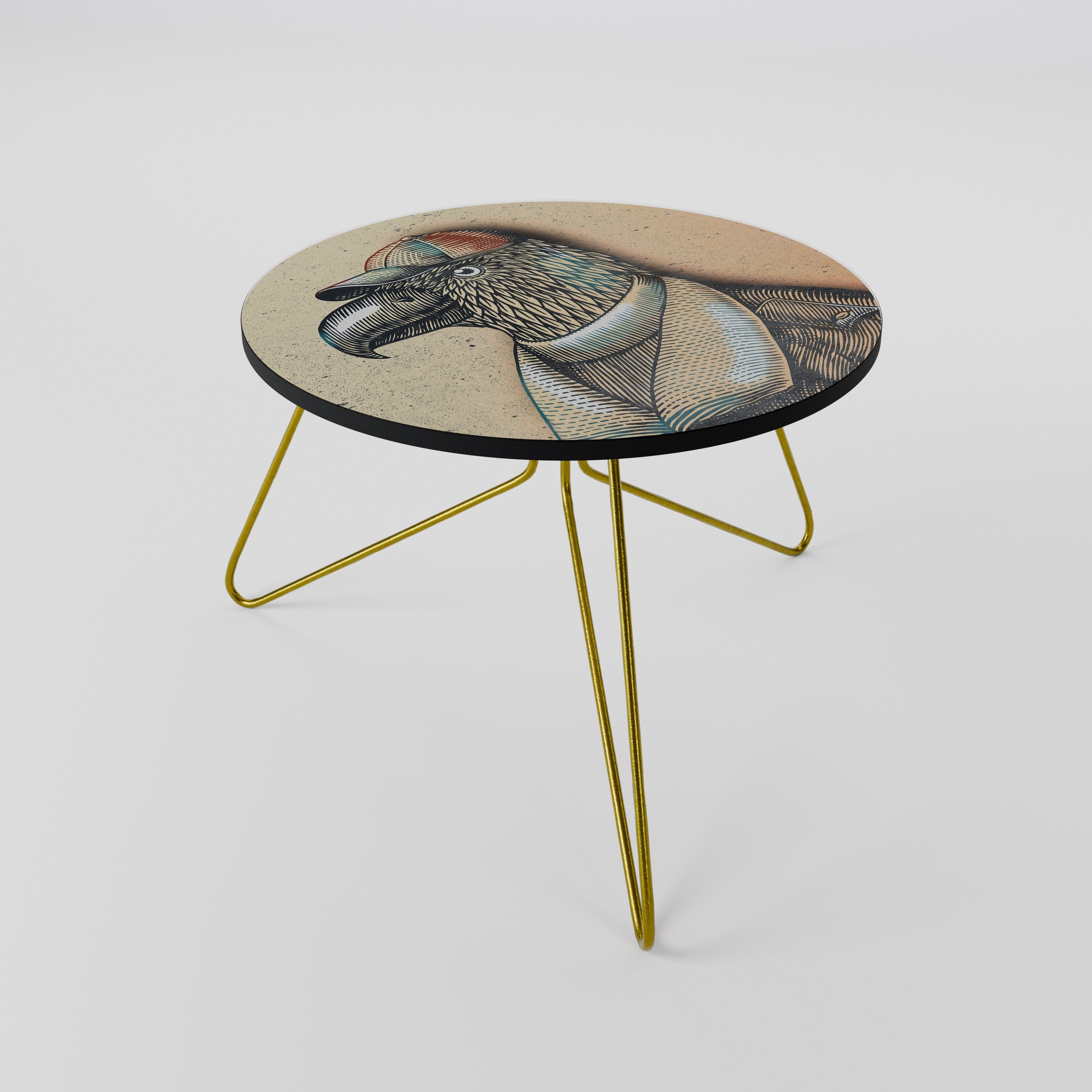 FEATHERED FASHIONISTA Mesa de Centro 60
