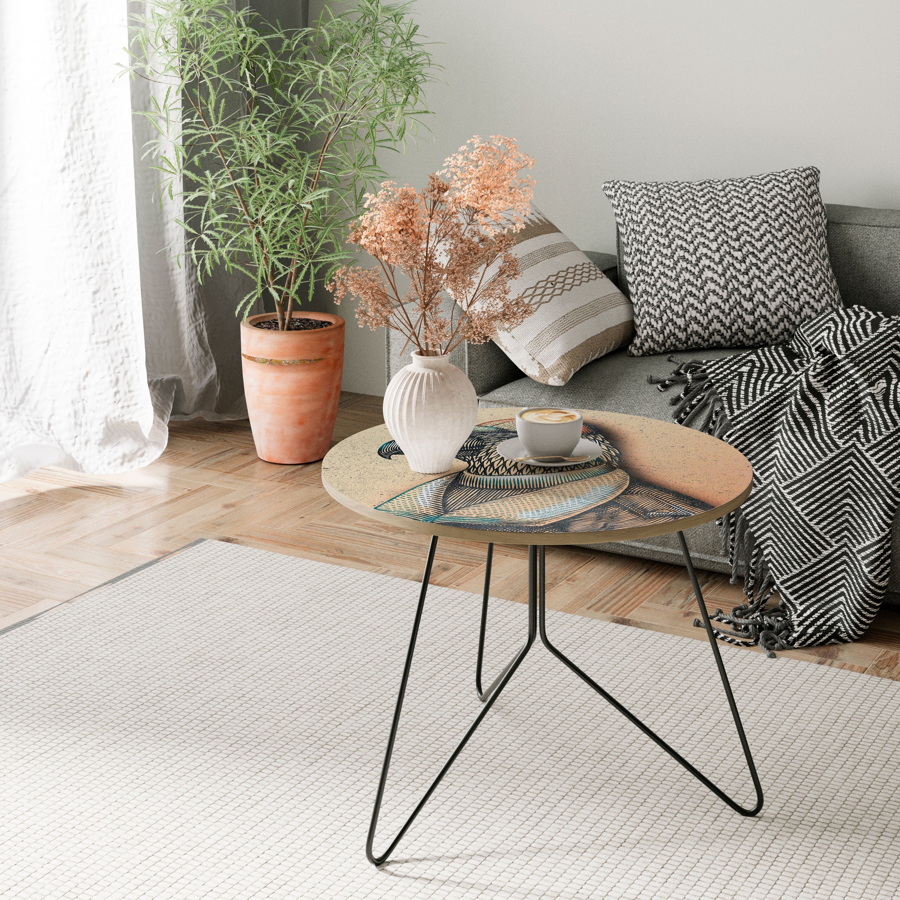 FEATHERED FASHIONISTA Mesa de Centro 69