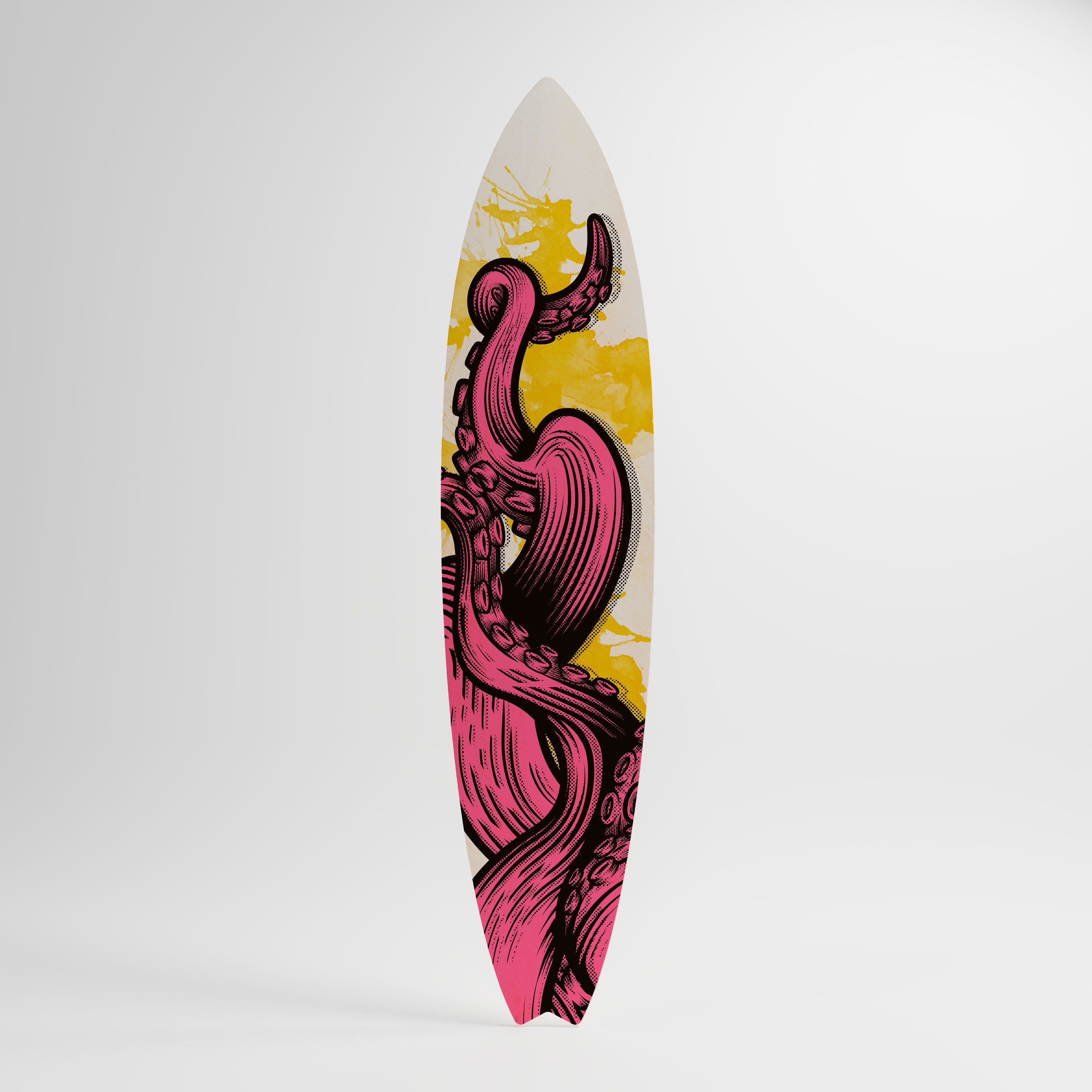 TENTACKLES DANCE Painel Decorativo Prancha de Surf
