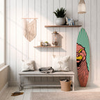 GODZILLA WELCOME Painel Decorativo Prancha de Surf