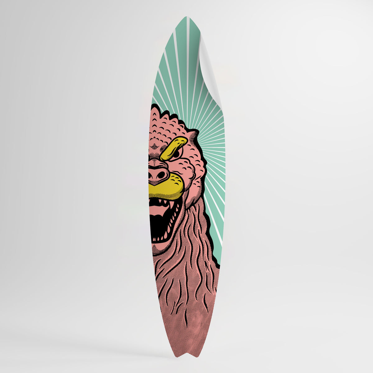 GODZILLA WELCOME Autocolante Prancha de Surf