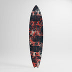 SPLASHED SONATA Decorative Plywood Surfboard