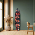 SPLASHED SONATA Decorative Plywood Surfboard