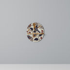 EMINENT HOOPOE Prateleira Oval Decorativa em Efeito Carvalho