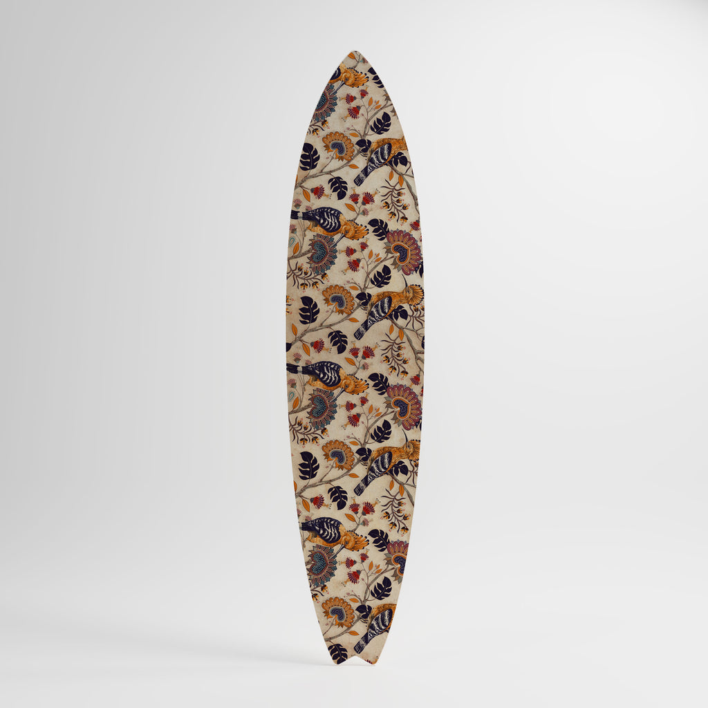EMINENT HOOPOE Prancha de surf decorativa em contraplacado