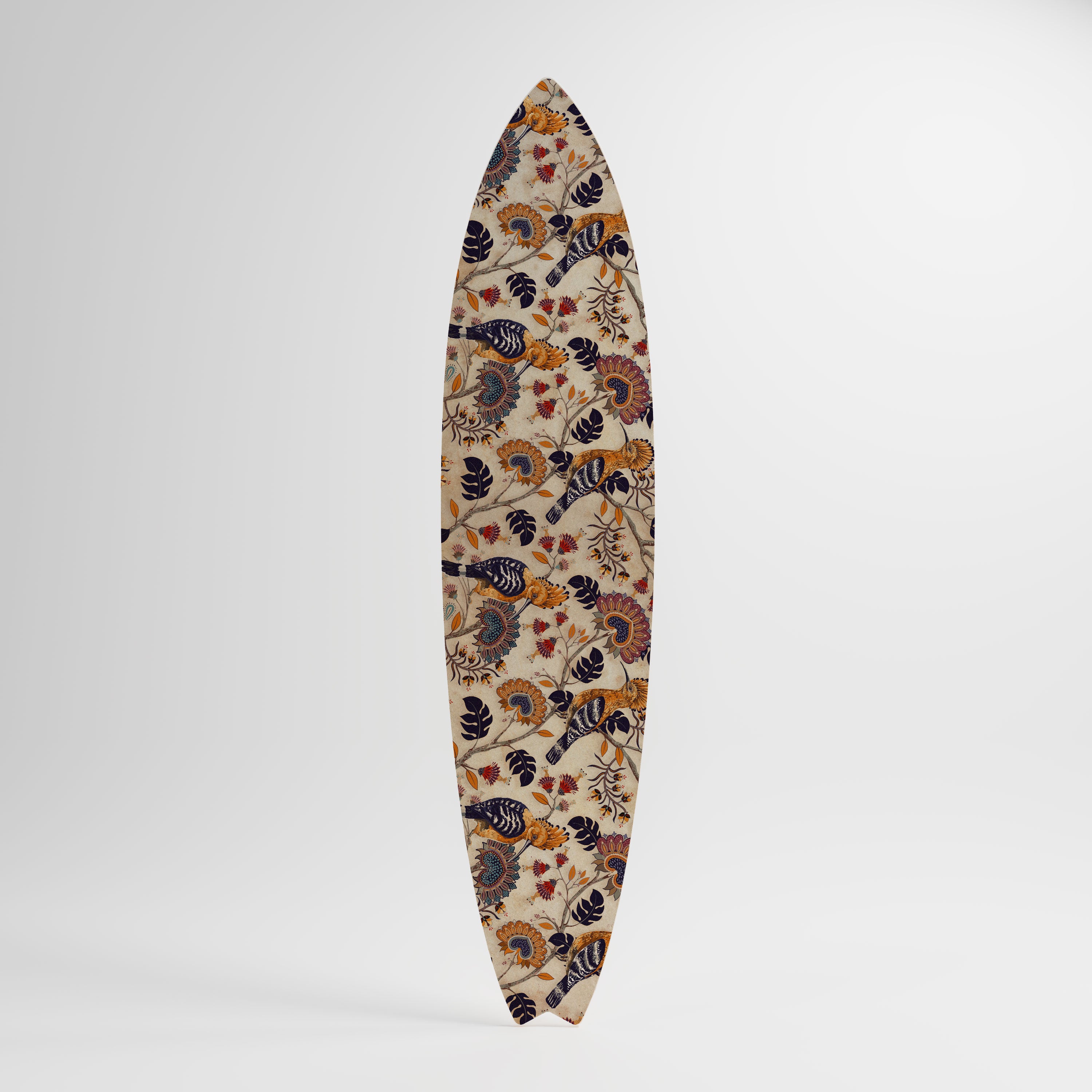 EMINENT HOOPOE Prancha de surf decorativa em contraplacado