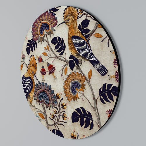 EMINENT HOOPOE Arte de Parede Redonda