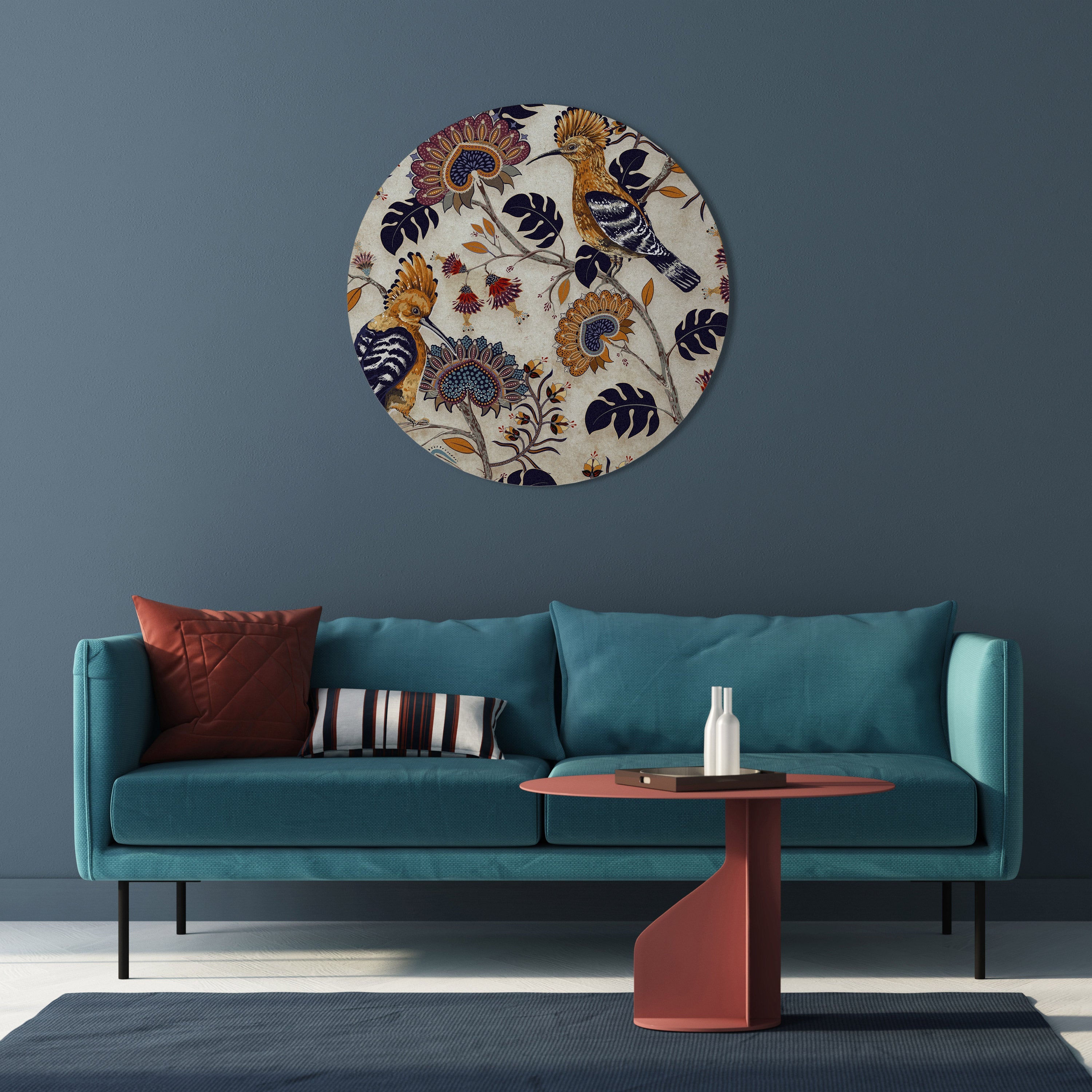 EMINENT HOOPOE Quadro Redondo Decorativo