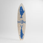 MARINE CREATURES Painel Decorativo Prancha de Surf