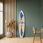 MARINE CREATURES Decorative Plywood Surfboard
