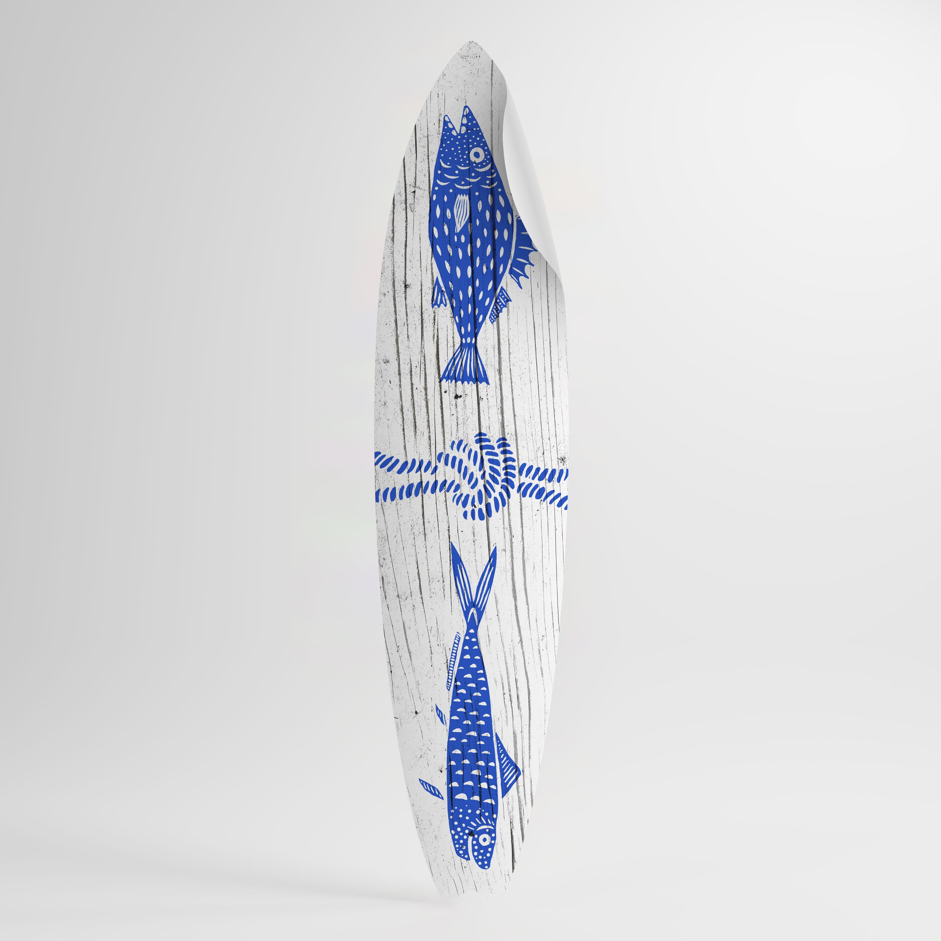 MARINE CREATURES Peel and Stick Surfboard Sticker