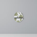 SEEDLING SONGBIRD Prateleira Oval Decorativa em Acabamento Preto