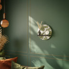 SEEDLING SONGBIRD Prateleira Redonda Decorativa em Acabamento Preto