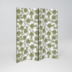 SEEDLING SONGBIRD Decorative 4-Panel Room Divider