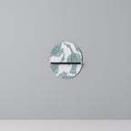 WATERSPOUT SONGIBIRD Prateleira Oval Decorativa em Acabamento Preto