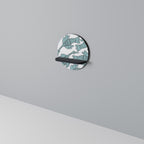 WATERSPOUT SONGIBIRD Prateleira Redonda Decorativa em Acabamento Preto