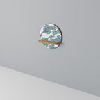 WATERSPOUT SONGIBIRD Prateleira Redonda Decorativa em Efeito Carvalho