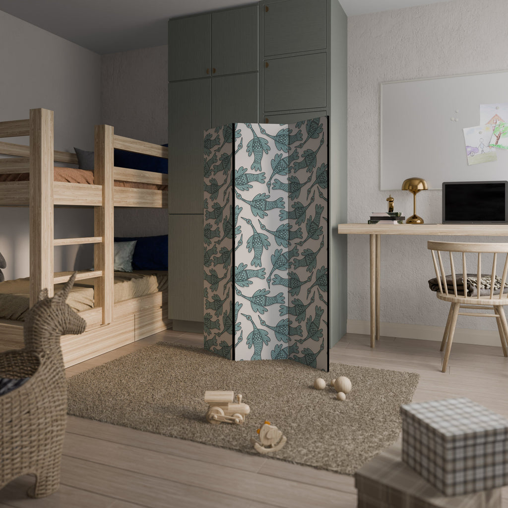 WATERSPOUT SONGIBIRD Biombo Decorativo de 3 Painéis