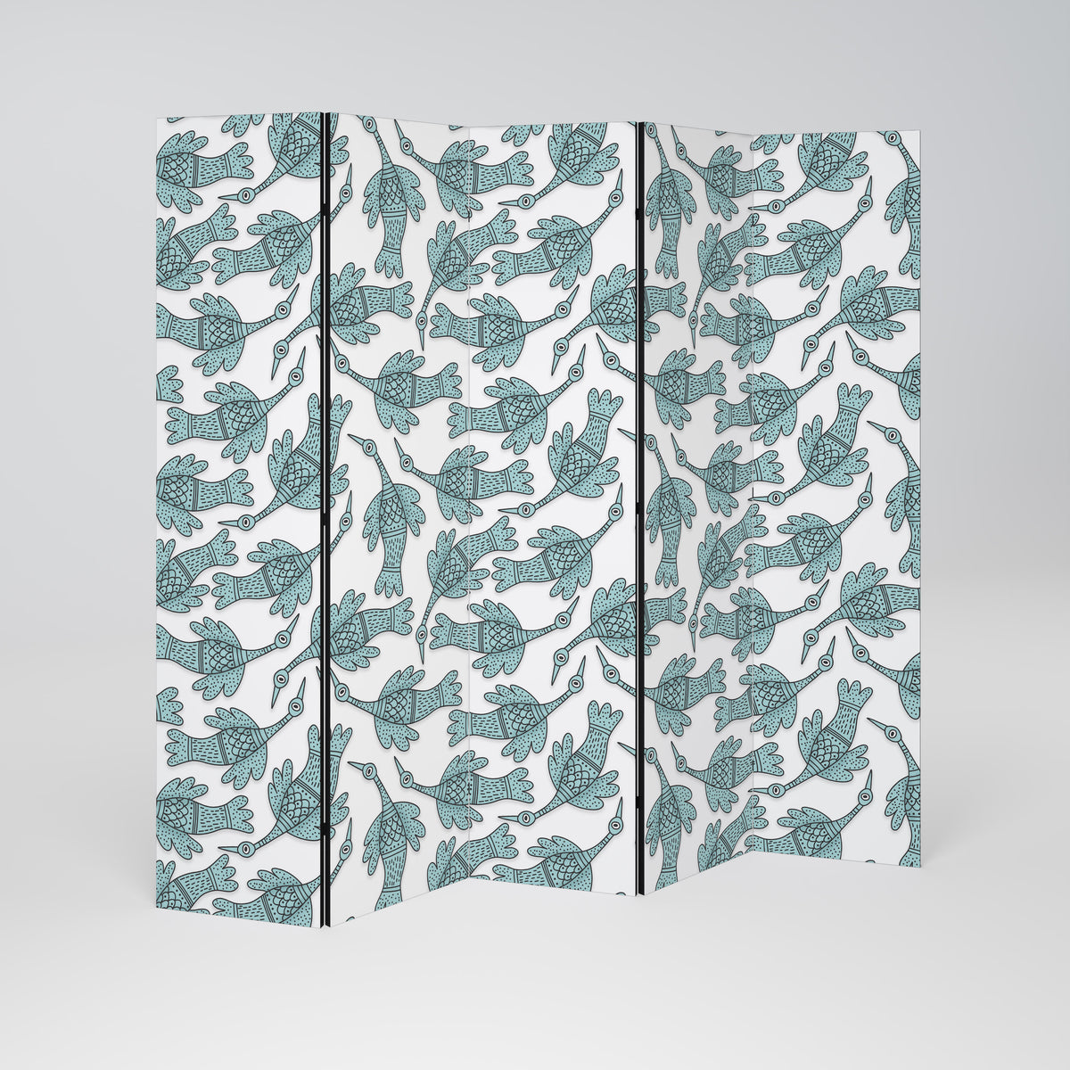 WATERSPOUT SONGIBIRD 5-Panel Room Divider