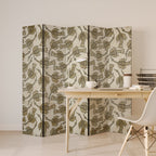 ALMONDINE SONGBIRD Decorative 5-Panel Room Divider