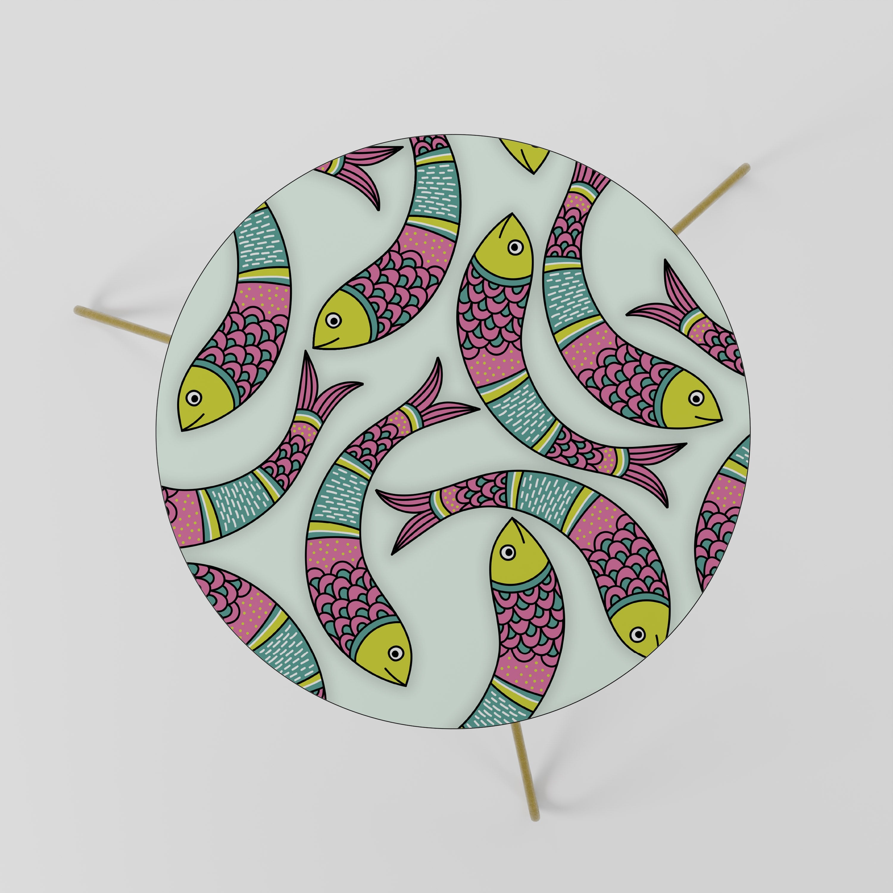 INDIAN FISH Mesa de Centro 60