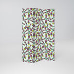 INDIAN FISH Biombo Decorativo de 3 Painéis