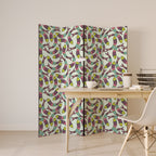 INDIAN FISH Biombo Decorativo de 4 Painéis