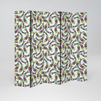 INDIAN FISH Biombo Decorativo de 5 Painéis