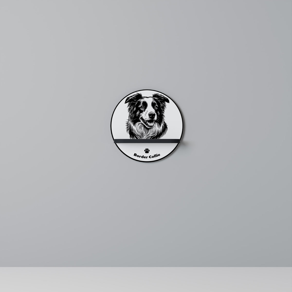 BORDER COLLIE Prateleira Artística