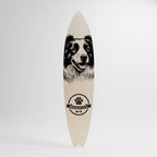 BORDER COLLIE Decorative Plywood Surfboard