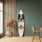 BORDER COLLIE Decorative Plywood Surfboard